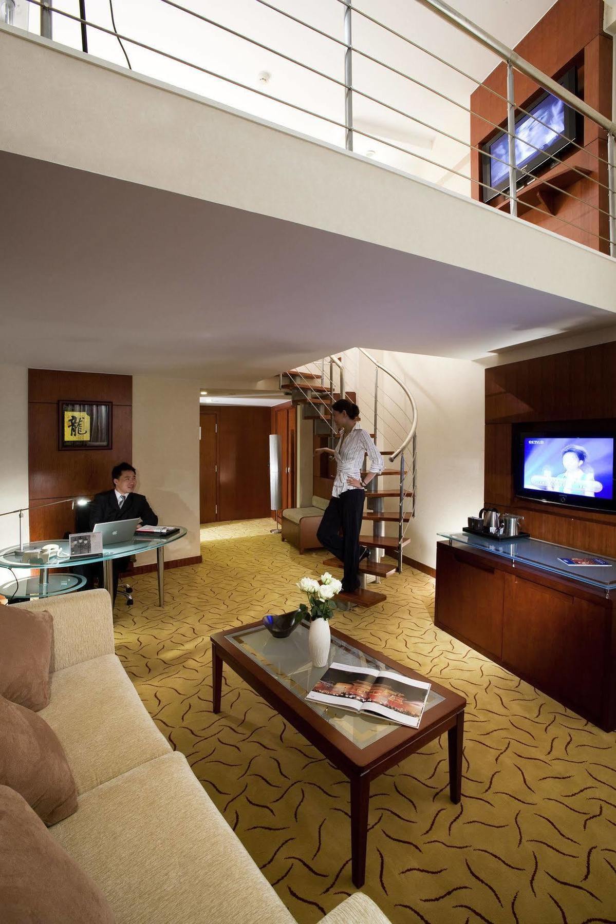 Ariva Beijing West Hotel Exterior foto